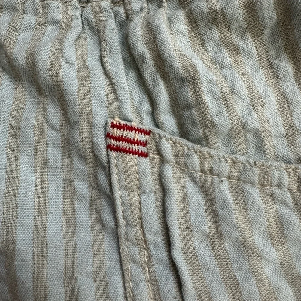 BDG Light Blue Striped Romper with a tie waist *NWT* - Picture 10 of 11